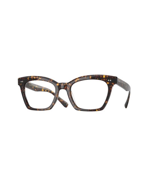 Oliver Peoples Black Ov5566U Lelia 1741 Optical Frames Acetate Transparent Butterfly Normal