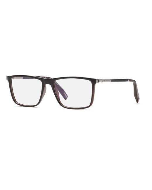 Chopard Black Vch400 0Wt7 Optical Frames Injected Squared for men