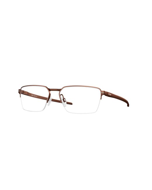 Oakley Black Ox5076 L507603 Optical Frames Titanium Transparent Round Normal for men