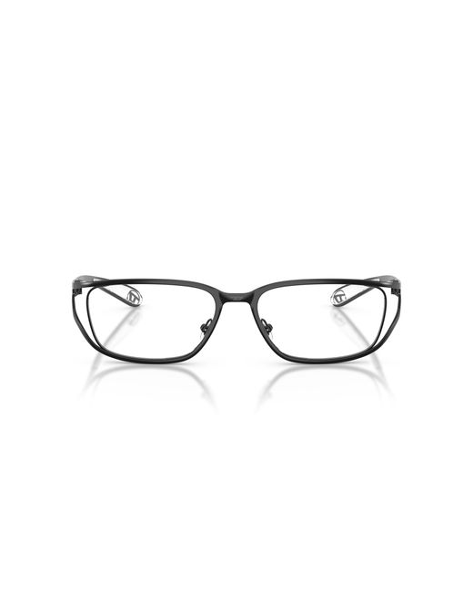 DIESEL Black Dl5006 1002 Optical Frames Metal Squared Normal
