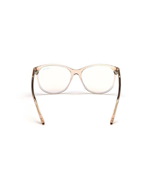 Tom Ford Black Ft5544-B 072 Optical Frames Acetate Cat Eye Normal