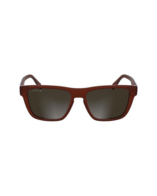 Lacoste Black L6058S 615 Sunglasses Bio-Inject Squared Normal for men