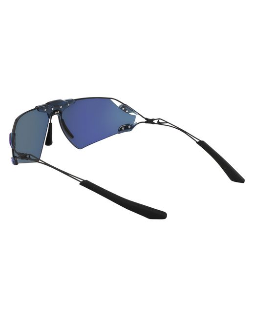 Nike Black Zeus Edge Ev24030 410 Sunglasses Titanium Squared Normal for men