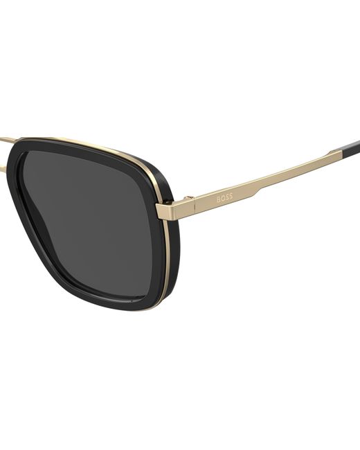 Boss Black Boss 1235/S 807/Ir Sunglasses Metal Squared for men