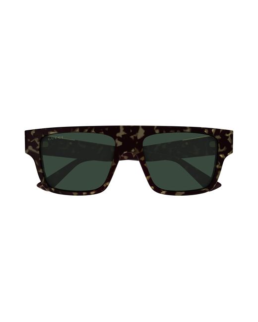 Gucci Black Gg1960S 004 Sunglasses Acetate Squared for men