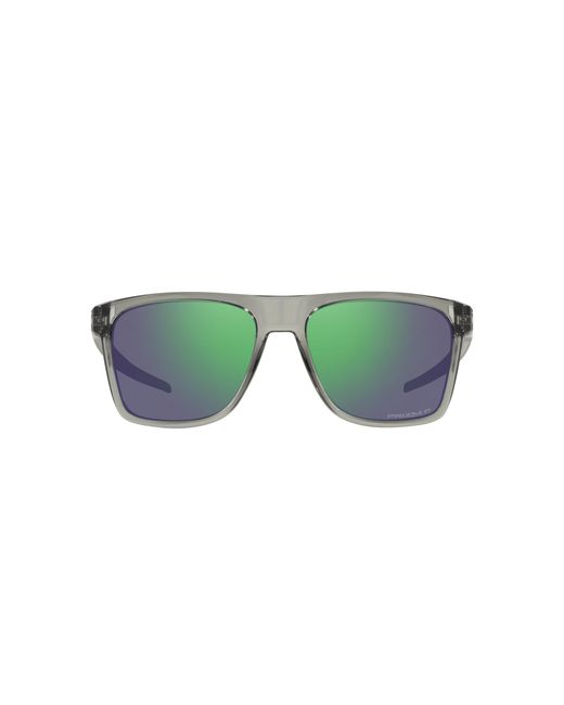 Oakley Green Oo9100 Leffingwell 910010 Sunglasses O_Matter Squared Polarized Prizm for men