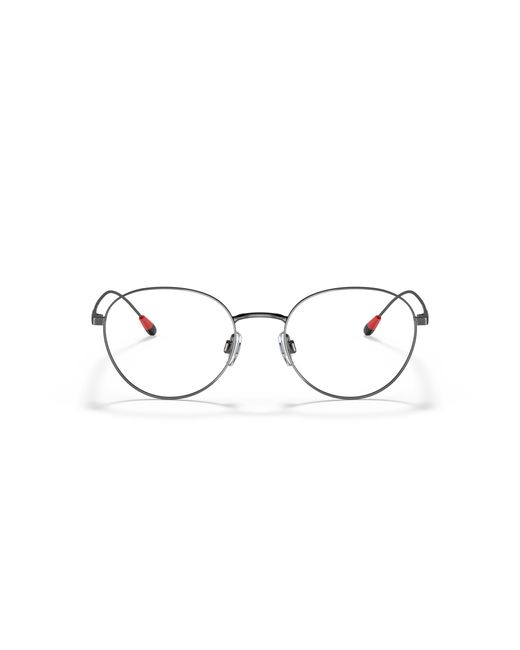 Polo Ralph Lauren Black Ph1208 9157 Optical Frames Metal Round Normal for men