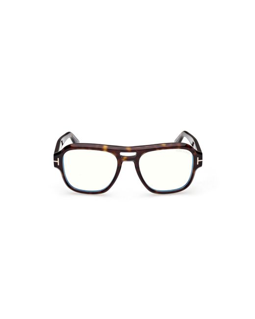 Tom Ford Black Ft6085-B 052 Optical Frames Acetate Squared Normal for men