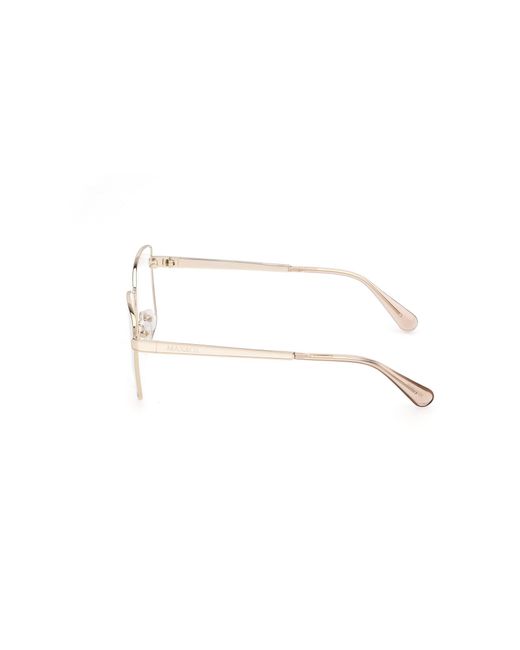 MAX&Co. Black Mo5164 32A Optical Frames Metal Squared Normal