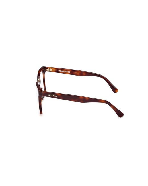Max Mara Black Mm5111 052 Optical Frames Acetate Squared Normal