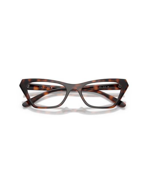 Vogue Eyewear Black Vo5670 2718 Optical Frames Nylon Cat Eye Normal