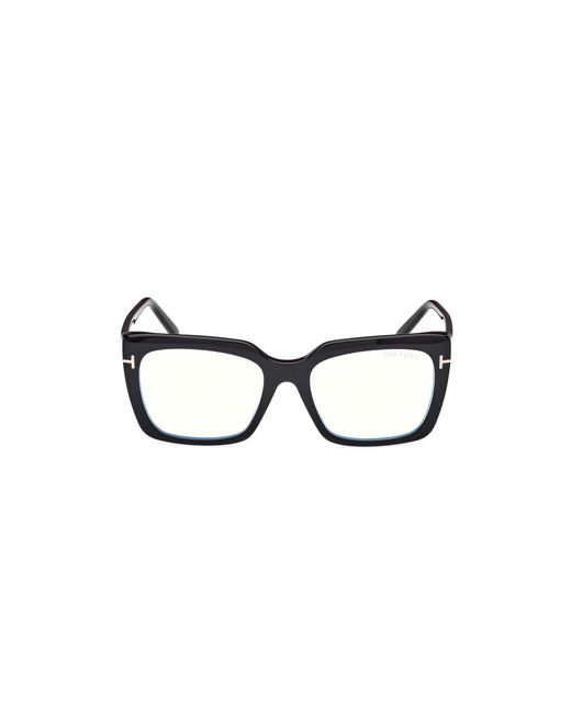 Tom Ford Black Ft5992-B 001 Optical Frames Acetate Squared Normal