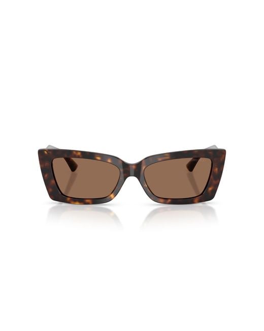 Jimmy Choo Black Jc5037Bu 500273 Sunglasses Acetate Cat Eye Normal