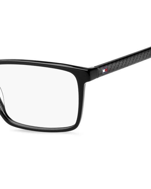 Tommy Hilfiger Black Th 2198 807 Optical Frames Acetate Squared Normal for men