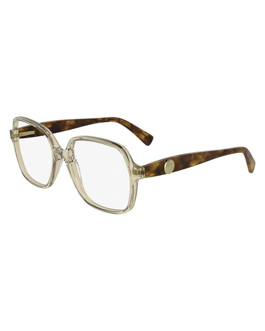 Longchamp Black Lo2757 250 Optical Frames Acetate Squared Normal