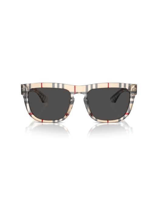 Burberry Black Be4431U 412287 Sunglasses Acetate Squared Normal for men