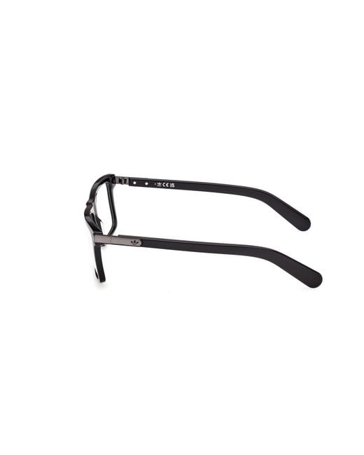 Adidas Black Or5128 002 Optical Frames Acetate Squared Normal