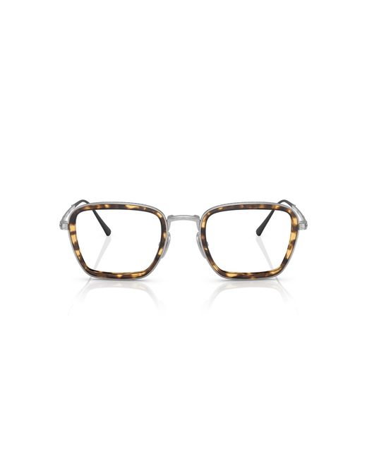 Persol Black Po5013Vt 8014 Optical Frames Titanium Squared