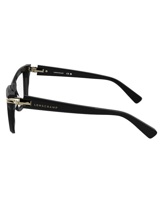 Longchamp Black Lo2766 001 Optical Frames Acetate Cat Eye Normal