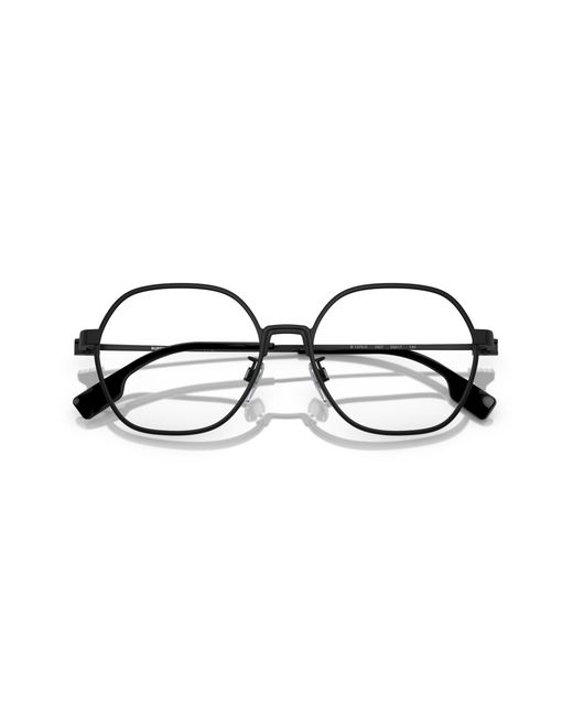 Burberry Black Be1379D Winston 1007 Optical Frames Metal Transparent Geometric Normal for men