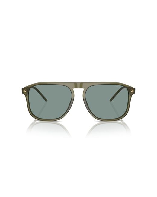Giorgio Armani Black Ar8212 607456 Sunglasses Acetate Squared Normal for men