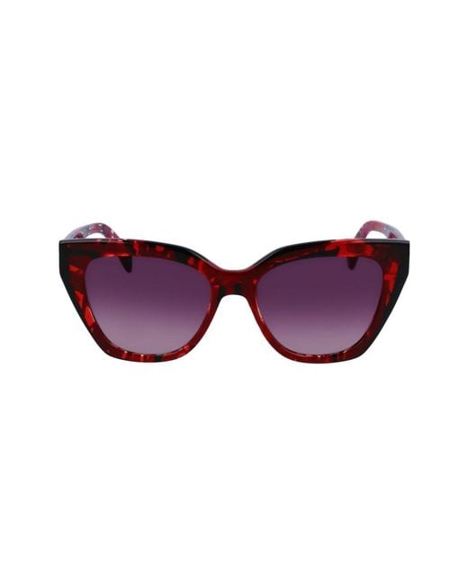 Liu Jo Black Lj784S 620 Sunglasses Acetate Butterfly Normal Shaded
