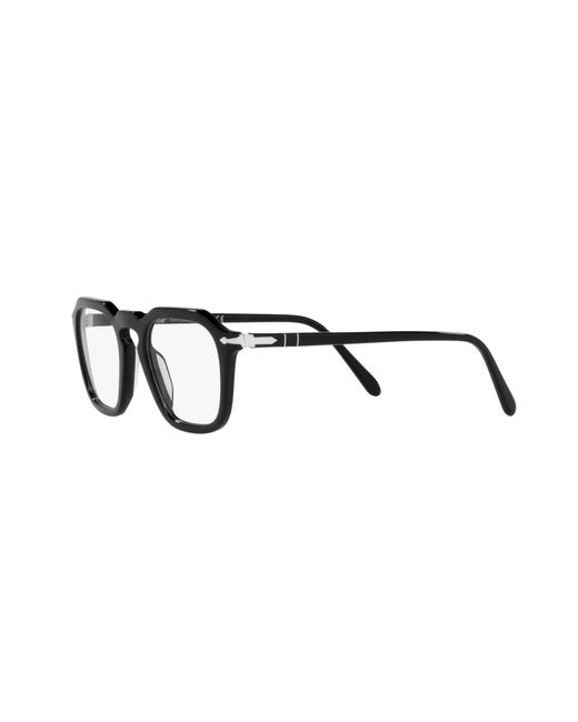 Persol Black Po3292V 95 Optical Frames Acetate Transparent Squared Normal