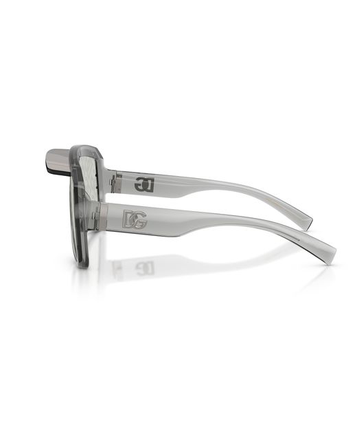 Dolce & Gabbana Black Dg6205 3160Al Sunglasses Injected Pilot Normal