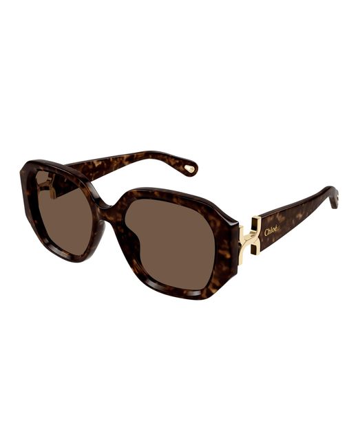 Chloé Black Ch0236S 002 Sunglasses Acetate Squared