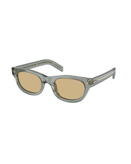 Prada Black Pr C09S 21J70R Sunglasses Acetate Cat Eye Normal for men