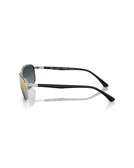 Ray-Ban Black Rb3671 Polarized+ Lenses Sunglasses Frame Gold Lenses Polarized