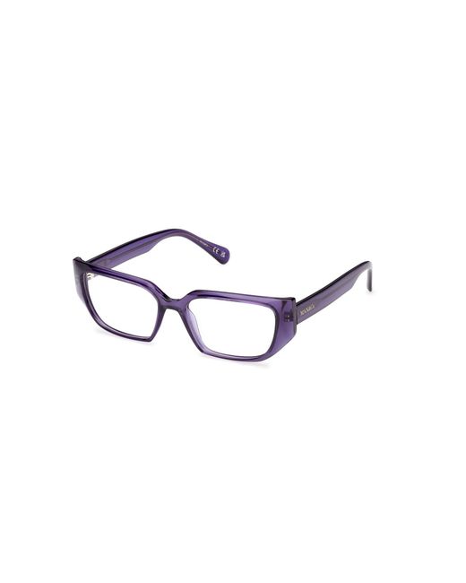 MAX&Co. Black Mo5207 081 Optical Frames Injected Geometric Normal