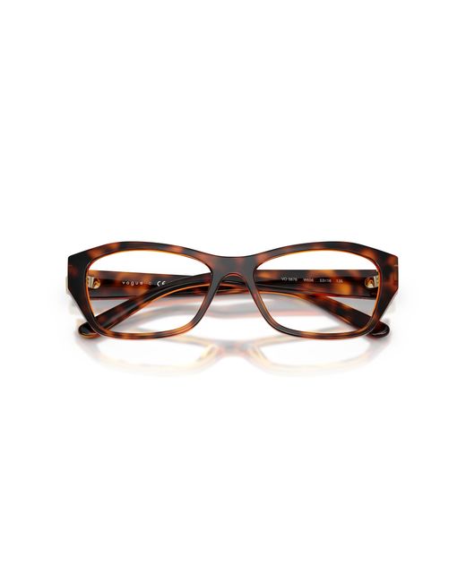 Vogue Eyewear Black Vo5676 W656 Optical Frames Nylon Geometric Normal