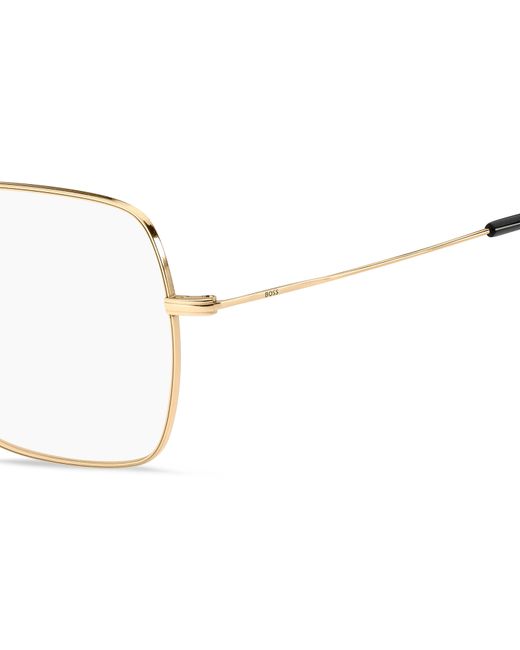 Boss Black Boss 1666 000 Optical Frames Titanium Squared