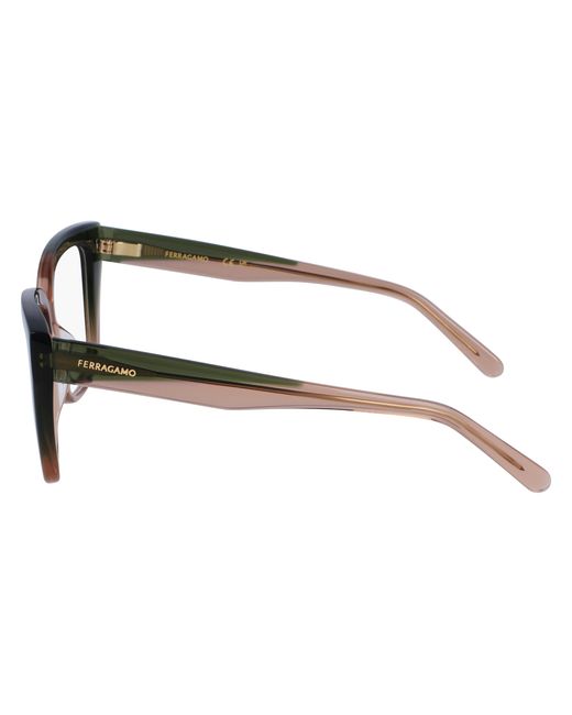 Ferragamo Black Sf2939N 326 Optical Frames Acetate Squared Normal Normal