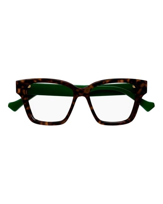 Gucci Black Gg1302O 006 Optical Frames Plastic Squared