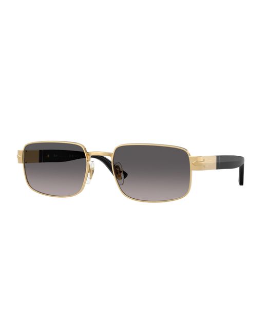 Persol Black Po1022S 515/M3 Sunglasses Metal Pillow Polarized