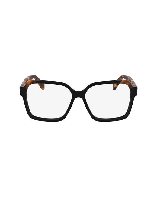 Longchamp Black Lo2763 011 Optical Frames Acetate Squared Normal