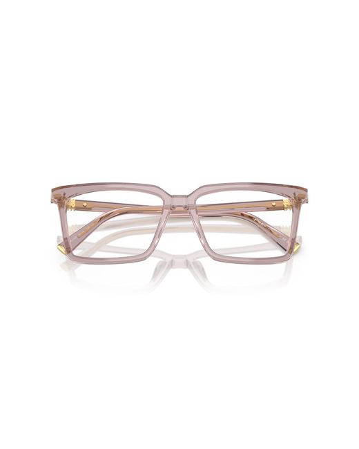 Miu Miu Black Mu 08Xv 12W1O1 Optical Frames Acetate Transparent Squared Normal