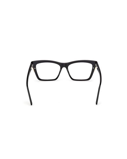Guess Black Gm50048 001 Optical Frames Acetate Squared Normal