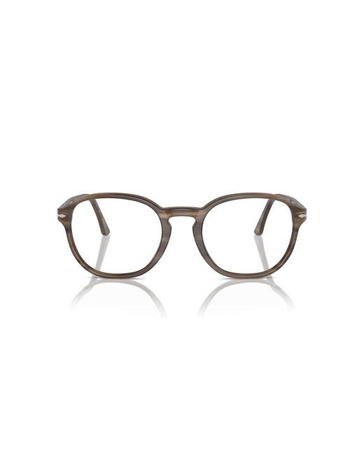 Persol Black Po3343V 1208 Optical Frames Acetate Transparent Pantos Normal