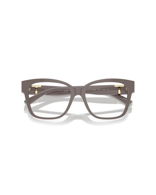 Tiffany & Co Black Tf2246 8401 Optical Frames Acetate Transparent Squared Normal