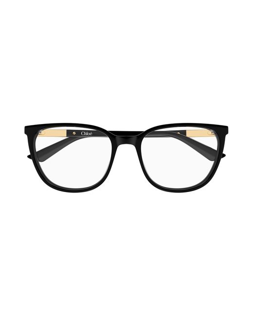 Chloé Black Ch0370Ol 001 Optical Frames Acetate Transparent Cat Eye