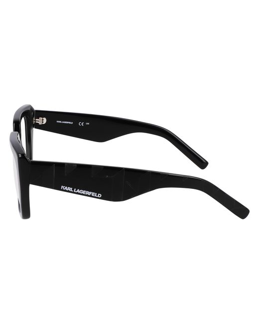 Karl Lagerfeld Black Kl6159 001 Optical Frames Acetate Squared Normal Normal