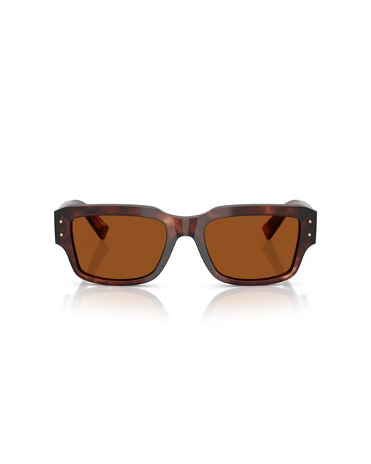 Dolce & Gabbana Black Dg4483 322273 Sunglasses Acetate Squared Normal for men