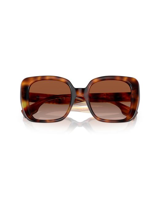 Burberry Black Be4371 Helena 331613 Sunglasses Acetate Squared Normal Shaded