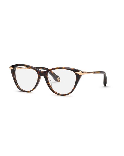 Roberto Cavalli Black Vrc143M 743 Optical Frames Acetate Butterfly