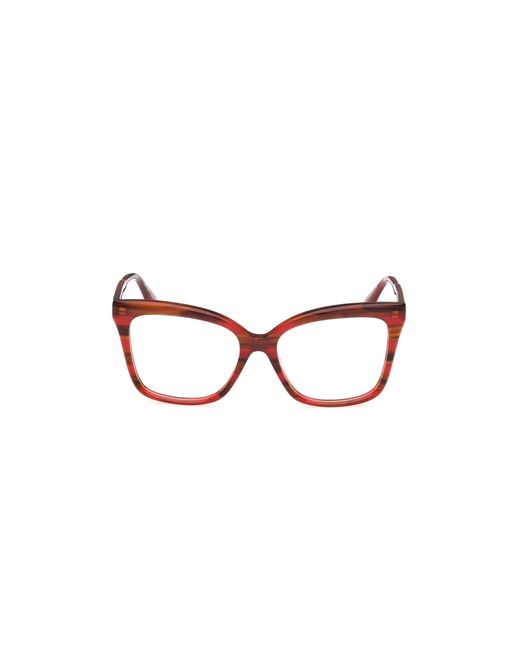 MAX&Co. Black Mo5130 068 Optical Frames Acetate Squared Normal