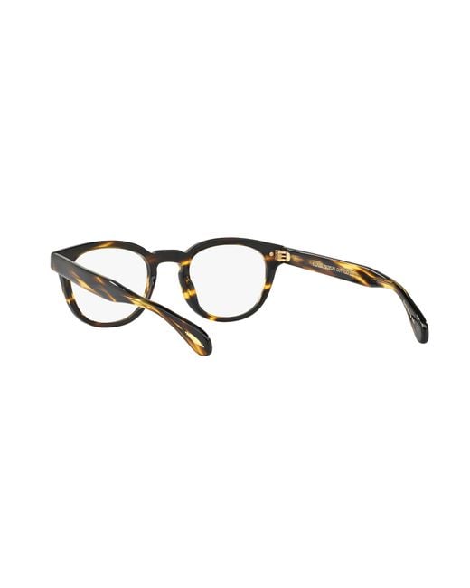 Oliver Peoples Black Ov5036 Sheldrake 1003L Optical Frames Acetate Transparent Pantos Normal