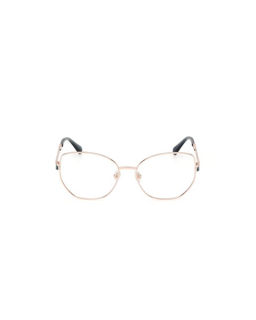 MAX&Co. Black Mo5140 028 Optical Frames Metal Round Normal